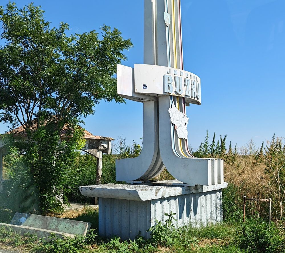Amtsgrænsemonumentet for Județul Buzău